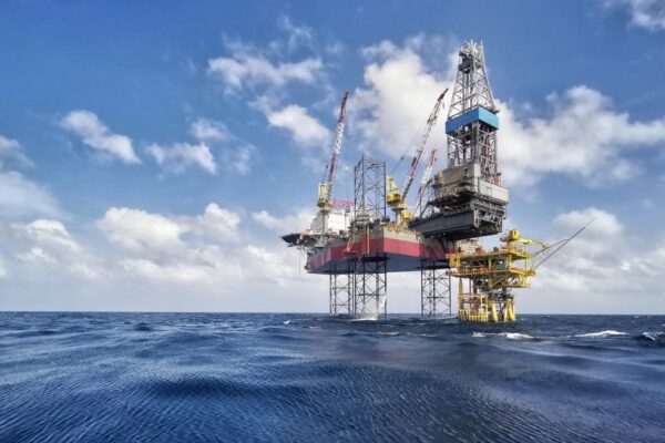 offshore oil rig platform